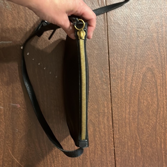 Madewell The Simple Crossbody Bag Black Leather - Picture 5 of 6